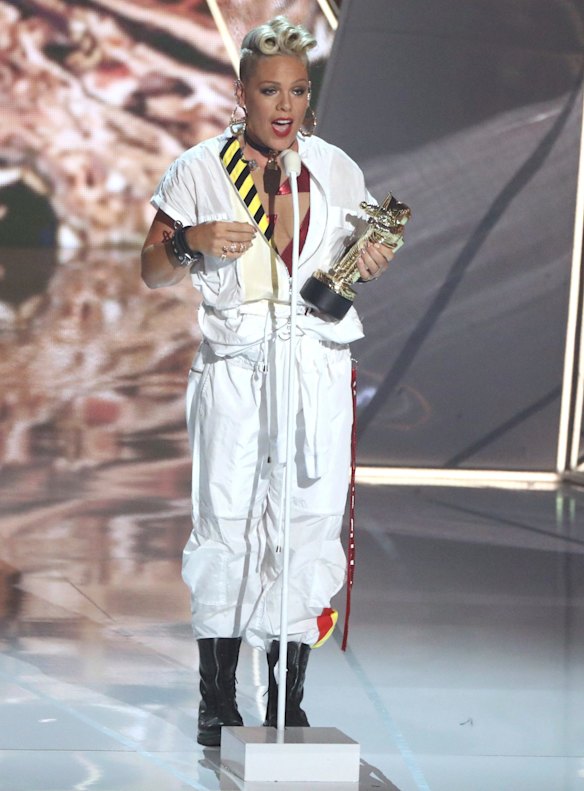 Pink's VMA speech wasn't just powerful, it was the beginning of a ...