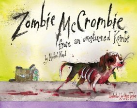 <i>Zombie McCrombie from an overturned Kombi</i> by Michael Ward.