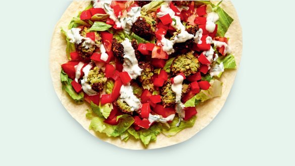 Falafel wraps are loved across much of the Middle East – and increasingly around the world.