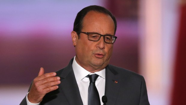 French President Francois Hollande says climate talks will face a key hurdle.