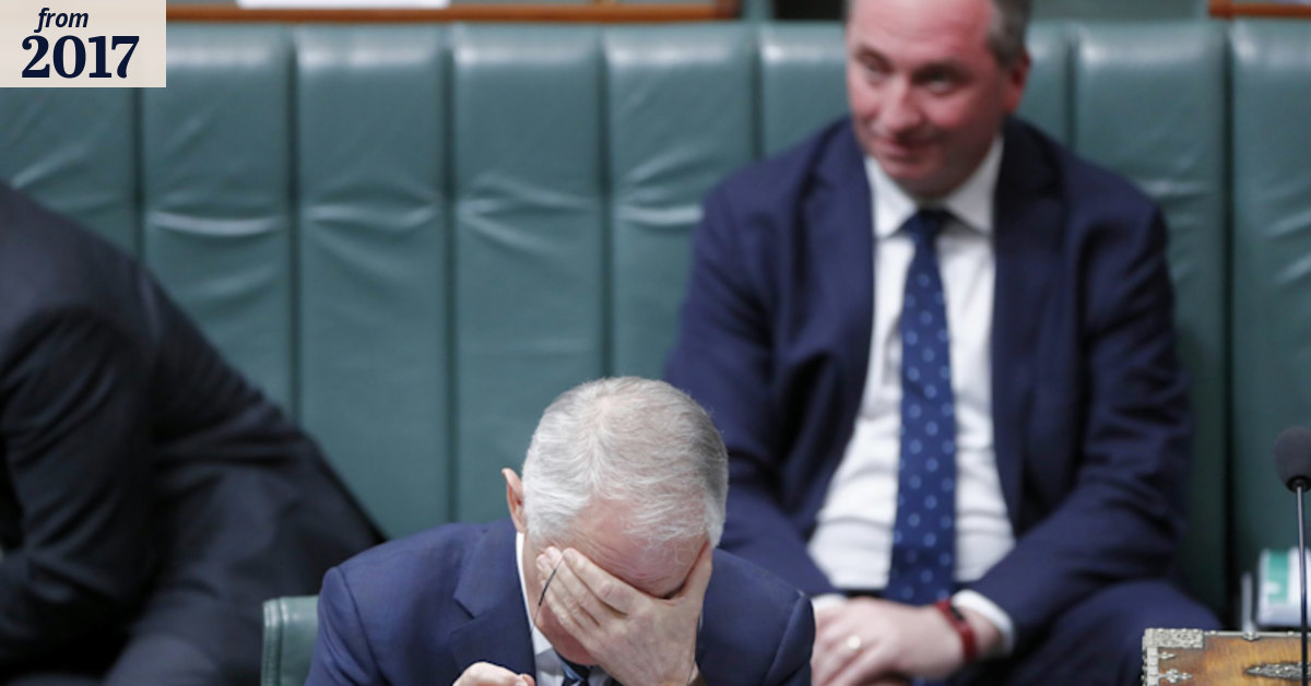 Barnaby Joyce's future hangs in the balance as Turnbull government teeters