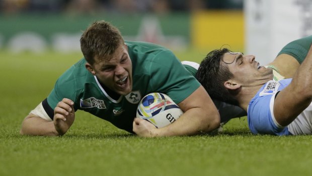 Jordi Murphy's try for Ireland was not enough to overcome a rampaging Pumas outfit.