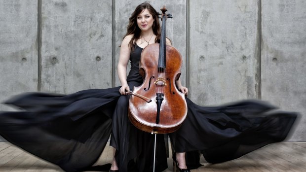 Alisa Weilerstein, US classical cellist, playing selected works with Sydney Symphony in 2016.