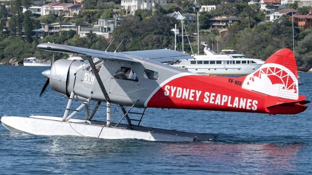 The seaplane was returning from a New Year's Eve lunch at a picturesque restaurant on the NSW Hawkesbury River when something caused it to plunge into the water and rapidly sink. 