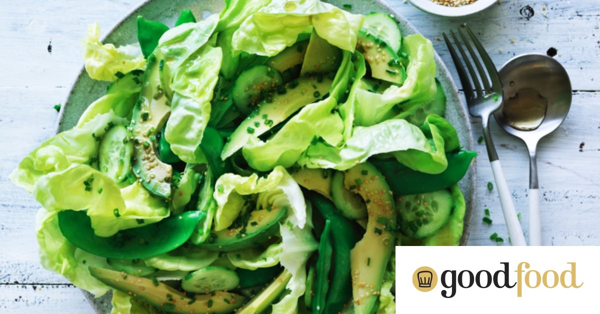 Japanese green avocado salad recipe