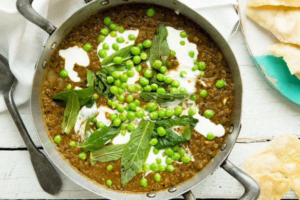 The Blue Ducks' mixed-grain dhal is a convenient and healthy mid-week dinner recipe.