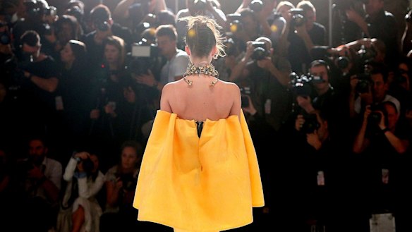 Maticevski creations stole the show at Mercedes-Benz Fashion Week Resort 17 in May.