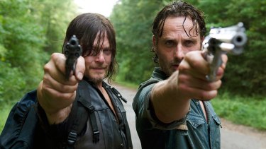 Walking Dead fave Daryl (Norman Reedus, left) will be a guest at the first local Walker Stalker convention.