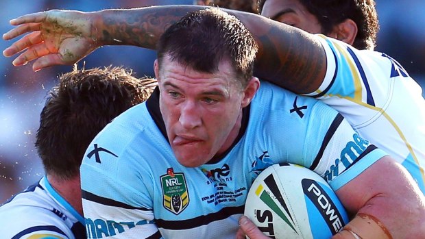 Not hip: Paul Gallen is out injured.