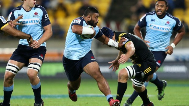 Fitness concerns: Tolu Latu needs to put in a solid performance for Sydney University this weekend. 