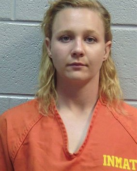 Reality Winner in an image released by the Lincoln County Sheriff's Office, Georgia.
