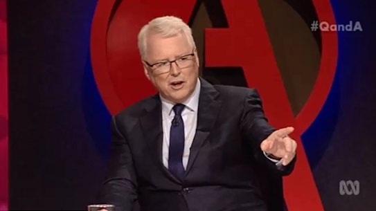 Tonight's Q&A will be defined as much by who didn't show up as who did.