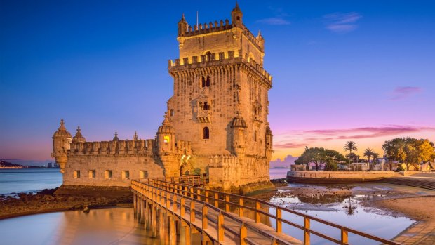 Belem Tower on the Tagus River.