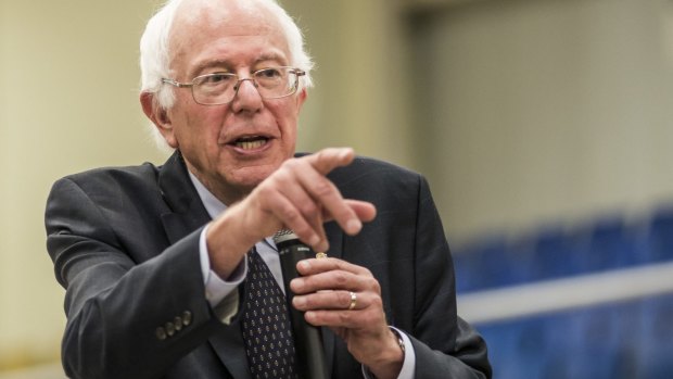 Democratic presidential hopeful Bernie Sanders has won support for his down-to-earth approach.