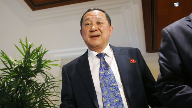 Senior nuclear negotiator Ri Yong Ho has been named North Korea's new foreign minister. 