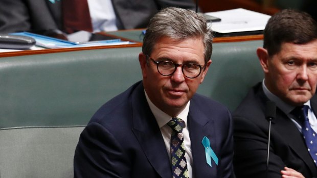 Labor is challenging Assistant Health Minister David Gillespie's eligibility to sit in Parliament 