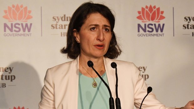 Not adding up: NSW Premier Gladys Berejiklian.