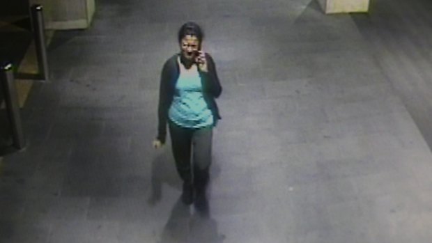 Prabha Kumar talks to her husband as she walks home from Parramatta station, moments before she was killed.