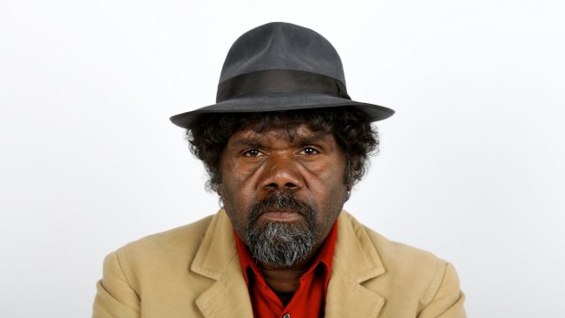 Man of few words:  Frank Yamma doesn't have a lot to say.