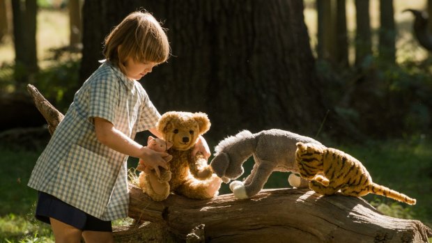 Christopher Robin and friends.