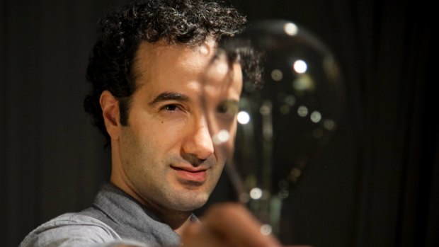 Jad Abumrad reckons he's ''five lucky breaks from being a well-educated bum''.