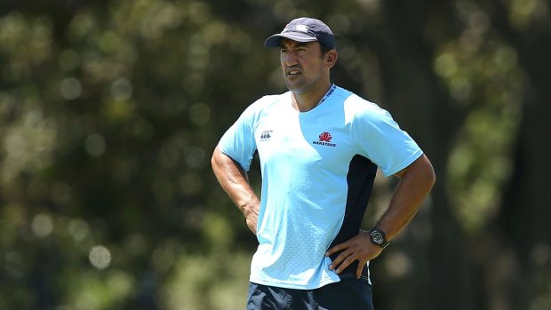 "We aim to change opinions": NSW Waratahs coach Daryl Gibson.