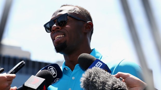 Usain Bolt will compete in Melbourne next February.