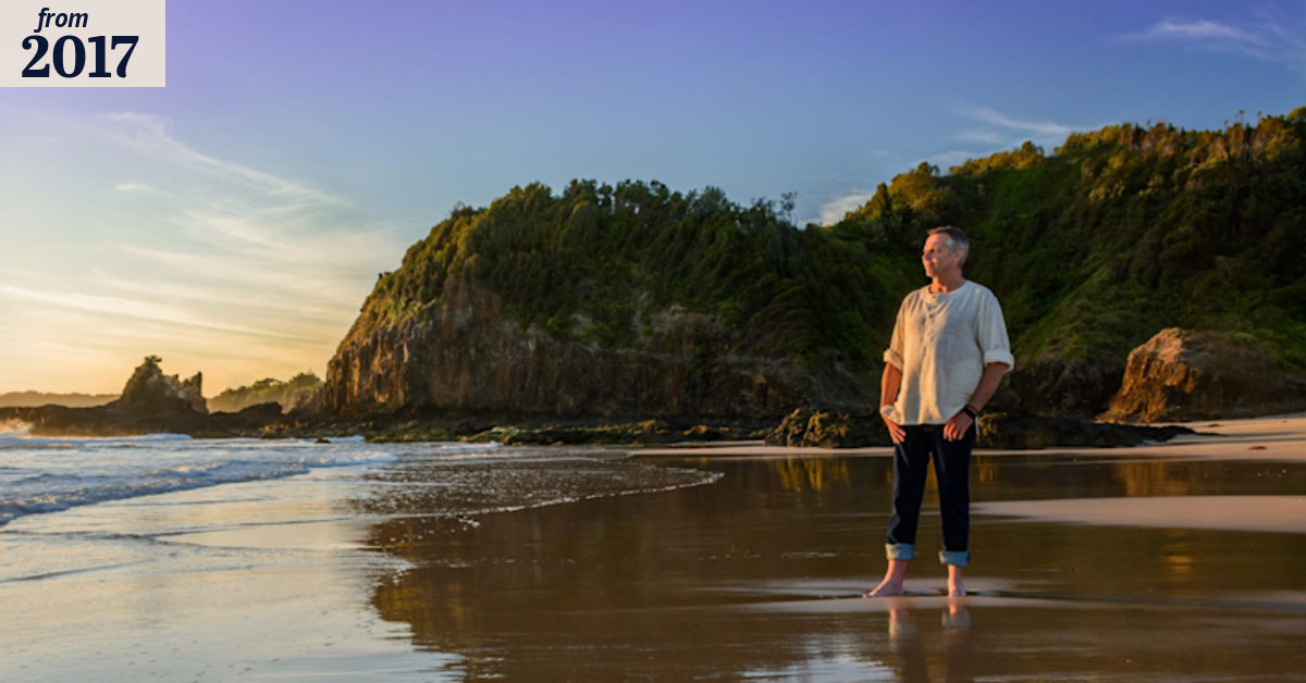 Jason Stephenson, meditation coach, worked hard on attaining peace