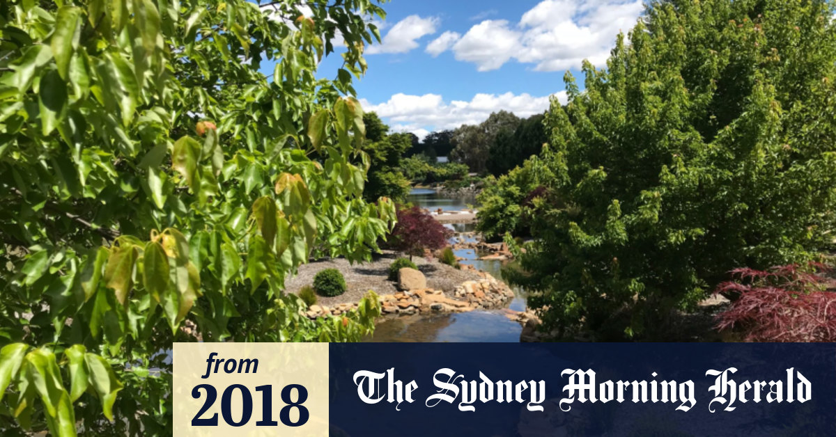 The gardens where spring comes late