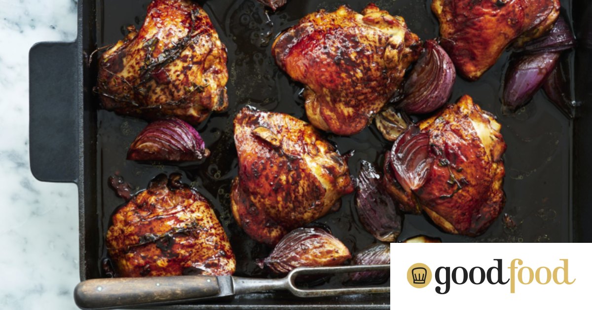 Adam Liaw's malt vinegar baked chicken