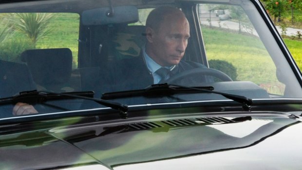 President Vladimir Putin drives for change at Lada. 