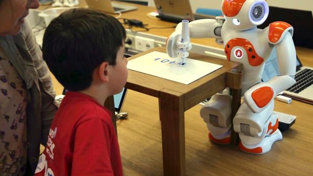 Children have been known to treat NAO bots in their classrooms as just another classmate. 