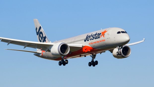 Jetstar flies Boeing 787 Dreamliners on routes between Australia and Hawaii.