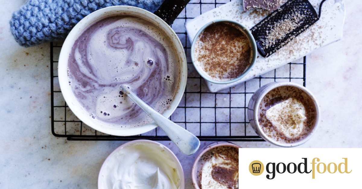 Adam Liaw's peanut butter hot chocolate