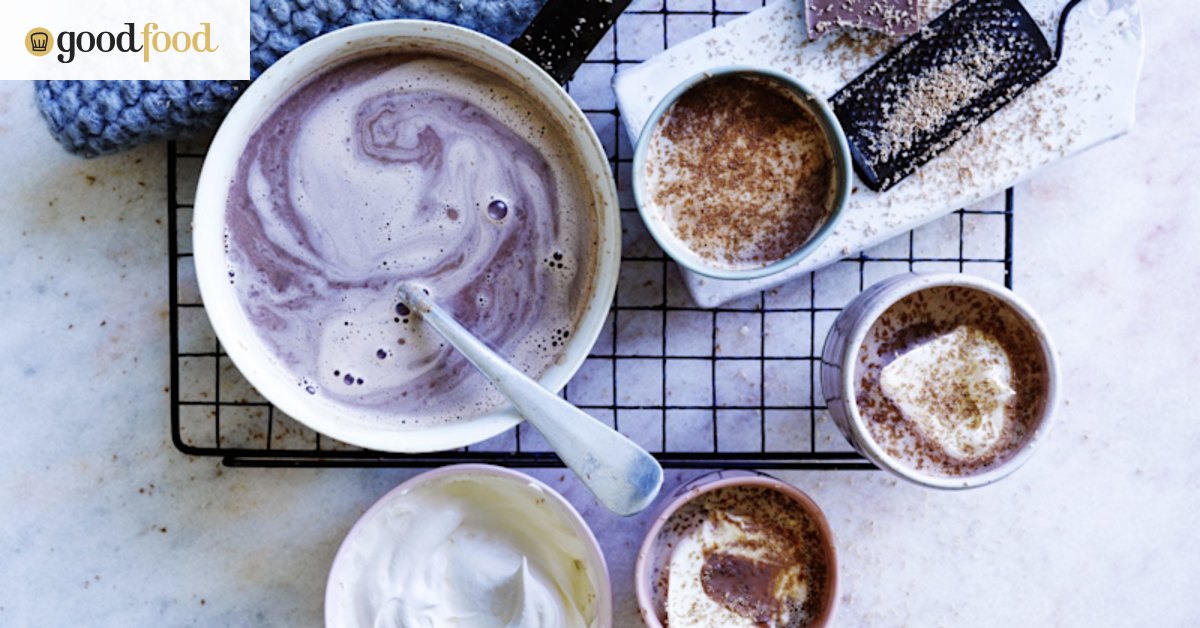 Adam Liaw's peanut butter hot chocolate