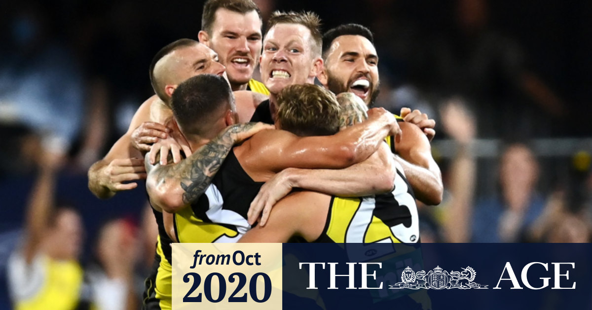 Afl Grand Final 2020 Richmond Tigers Vs Geelong Cats