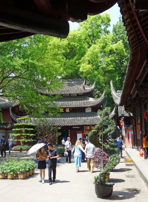 Wenshu Monastery, Chengdu, China.