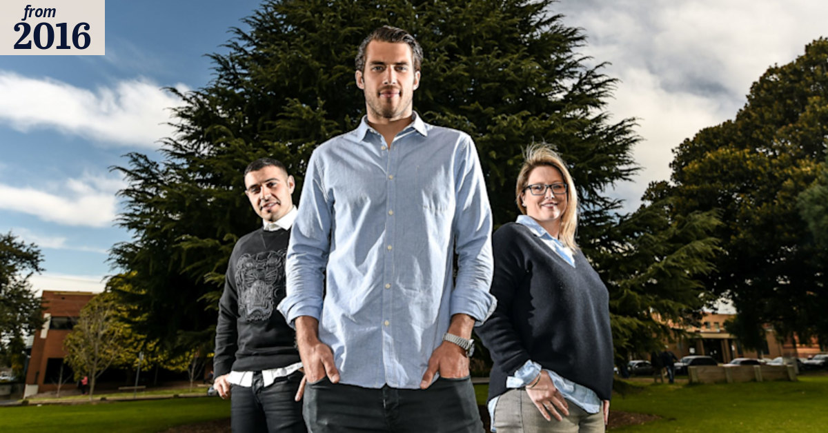 Richmond defender Alex Rance's latest creation: a school