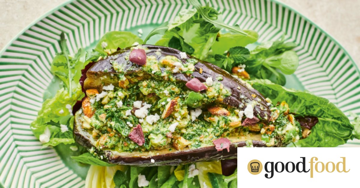 Jamie Oliver's moreish eggplant salad
