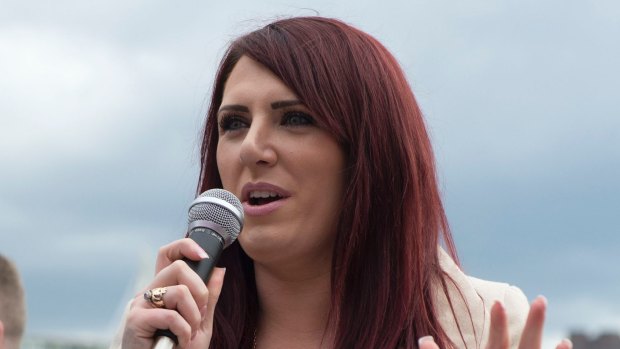 Jayda Fransen, acting leader of far-right group Britain First.