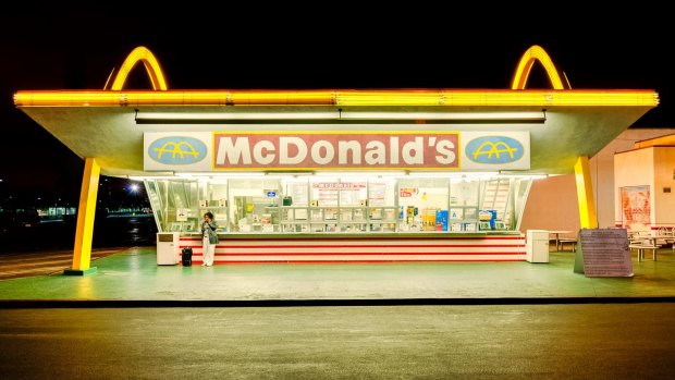 Home of the 'golden arches': Downey, Los Angeles.