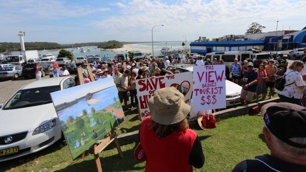 Residents are concerned about development on the Huskisson waterfront.