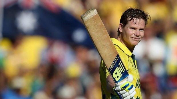 Steve Smith is only one of two Australians selected in the BBC World XI.