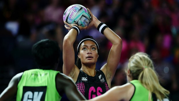Rising star: New Zealand's Malia Paseka was a surprise inclusion in the Silver Ferns squad.
