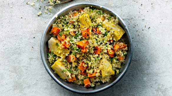 For a fuller flavour and extra fibre, use wholemeal couscous.