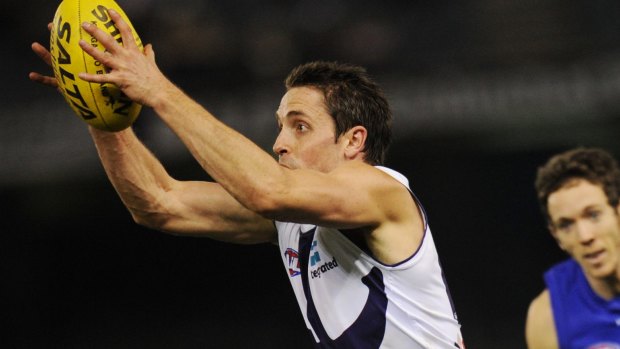 With his strong marking skills, Luke McPharlin is a very realistic option for the Dockers' forward line.