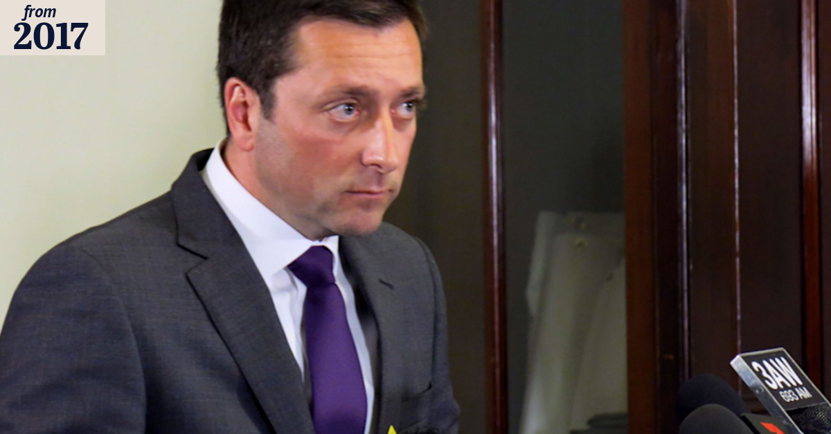 A $10k donation bought a property developer a penthouse meeting with ...