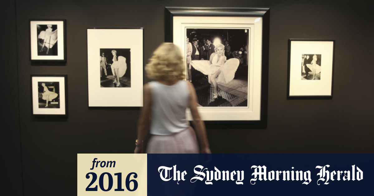 Marilyn Monroe As You Ve Never Seen Her Before New Photos Of Star On Show For The First Time At Murray Art Museum Albury