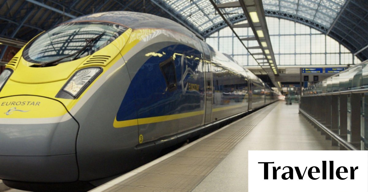 Train review Eurostar from Paris to London, Standard Premier class