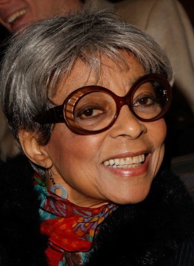 Actor Ruby Dee in earlier this year.